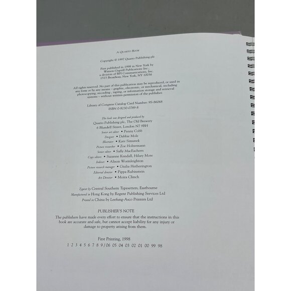 Complete Home Furnishing Techniques hardcover book by Alison Wormleighton 1998 E - Picture 5 of 6